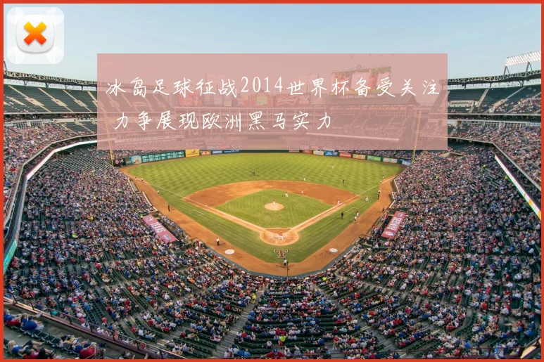 冰岛足球征战2014世界杯备受关注 力争展现欧洲黑马实力